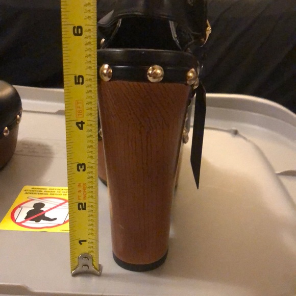 Black Clog Heels - Picture 9 of 9